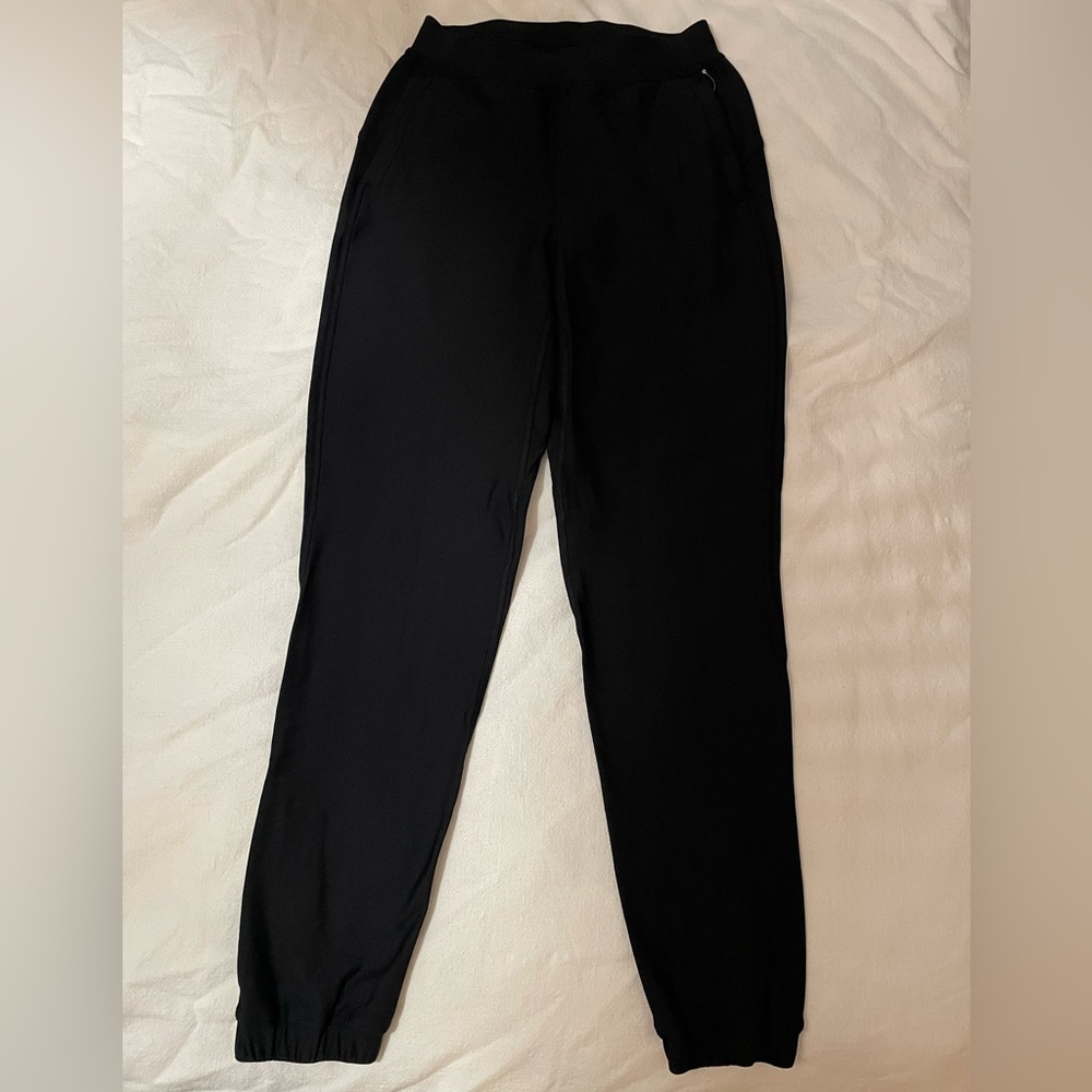 Lululemon Adapted State Fleece Joggers, Black Night, NWOT, Size 2 - Picture 3 of 7